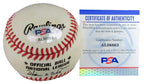 Price West Signed OAL Baseball 1954-56 Negro Minor League PSA/DNA 176990