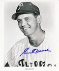 Gene Mauch Signed/Auto Vintage 8x10 Photo Philadelphia Phillies 189928