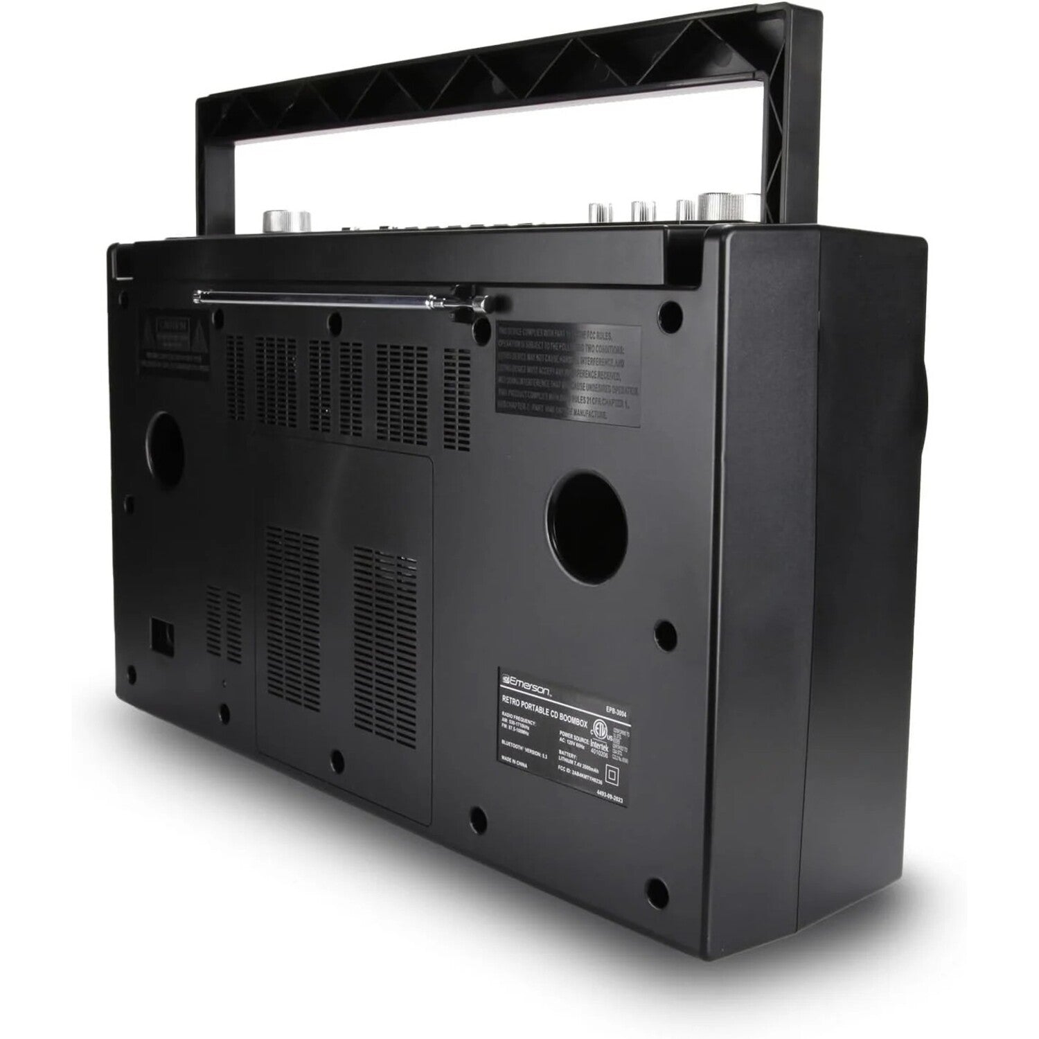 Retro Portable CD Boombox