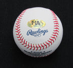 Ronald Torreyes Signed/Auto Yankees 100th OML Baseball MAB Inscr 187117
