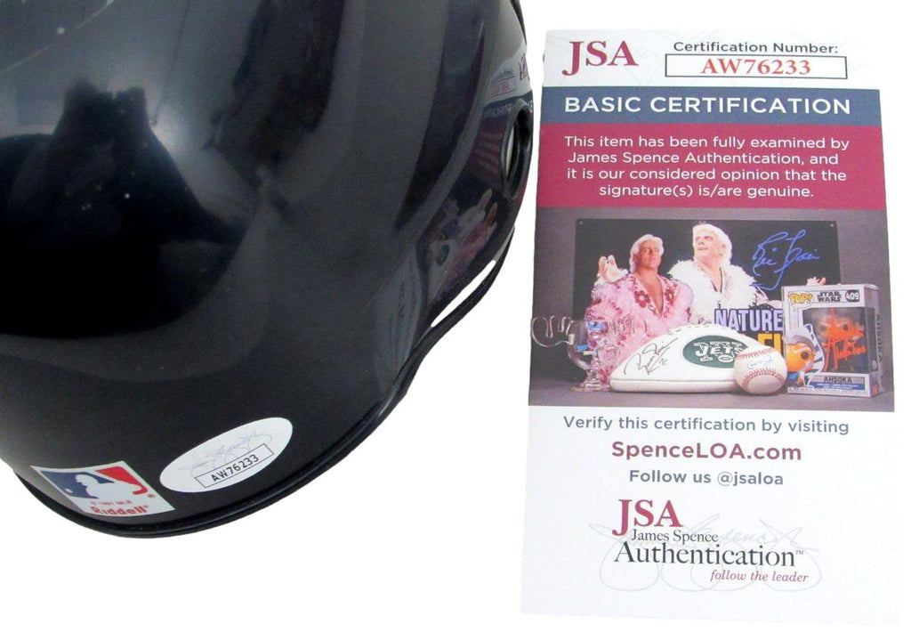 Chuck Knoblauch Signed/Auto Mini Baseball Helmet New York Yankees JSA 191013