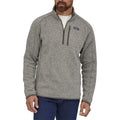 Men's // Better Sweater 1/4-Zip Fleece Jacket // Stonewash
