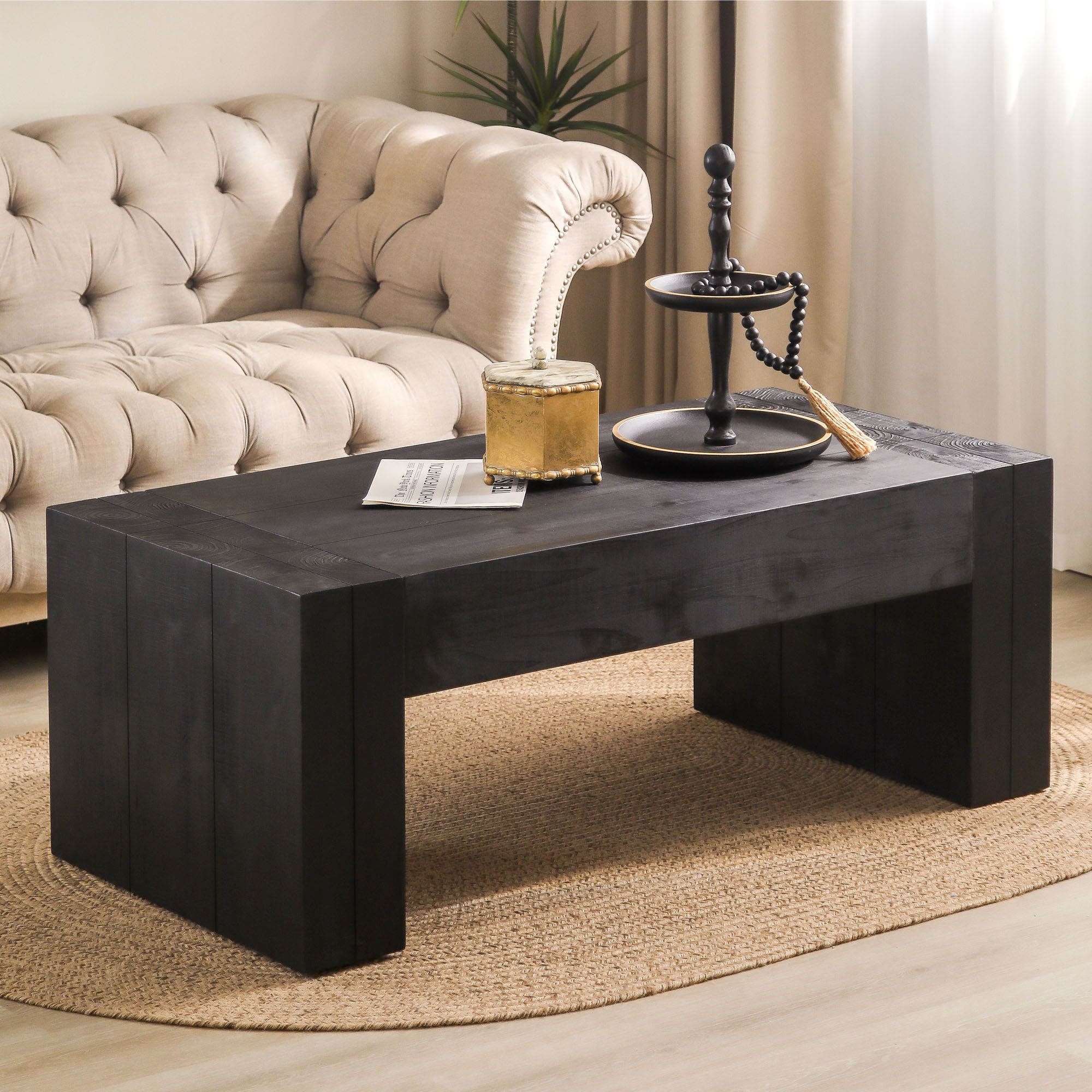 Minimalist Rectangular Center Table