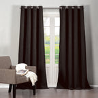 Quincy Solid Blackout Curtain Set // 2 Piece Set