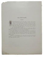 Ted Prtichard Boxer 1895 Boxing Gladiators 11x15 Supplement Poster.