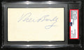 Bill Bradley HOF Signed/Auto 3x5 Index Card New York Knicks PSA/DNA 188592