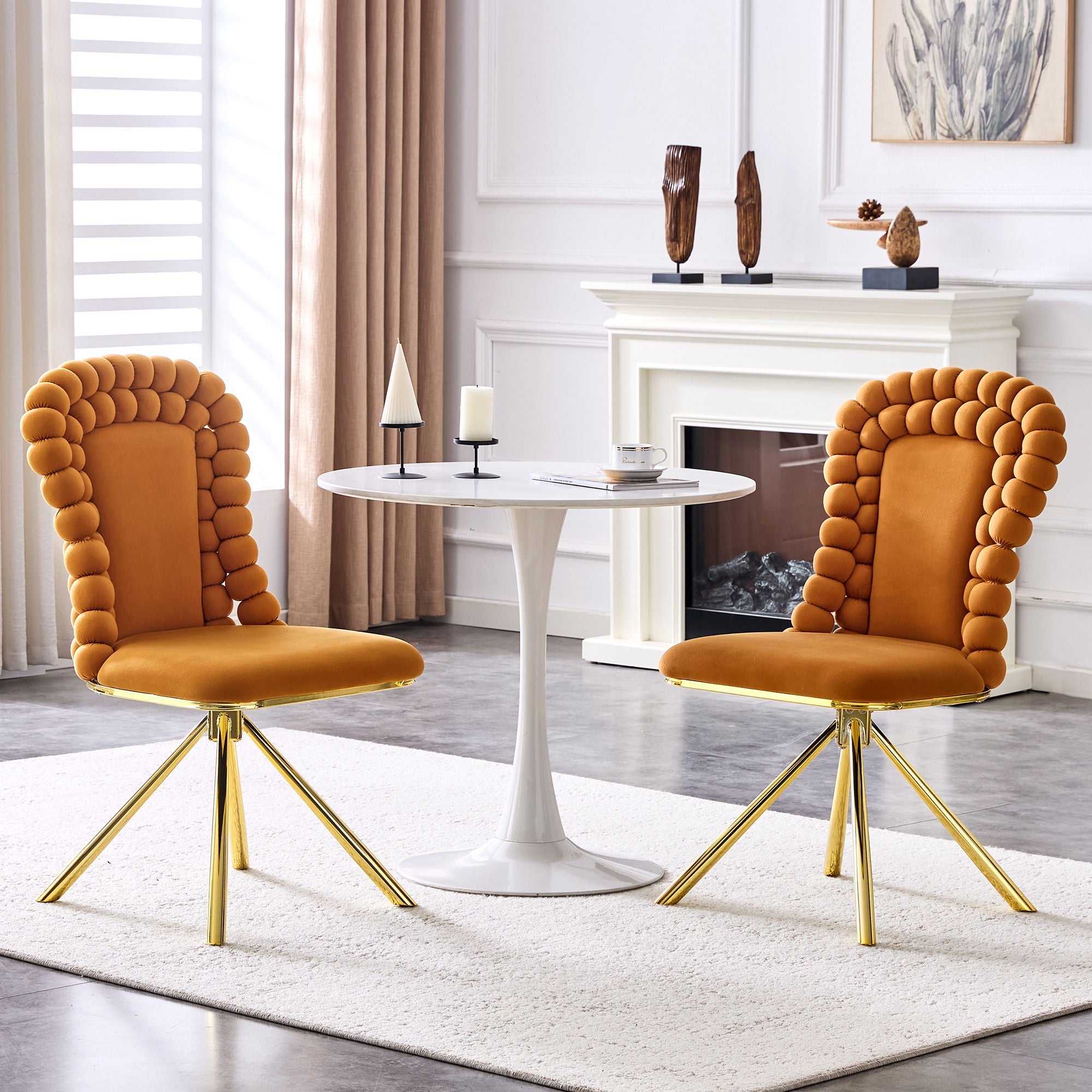 Puffy Bubble, Ball Chain Chair & Kitchen (Set of 2)
