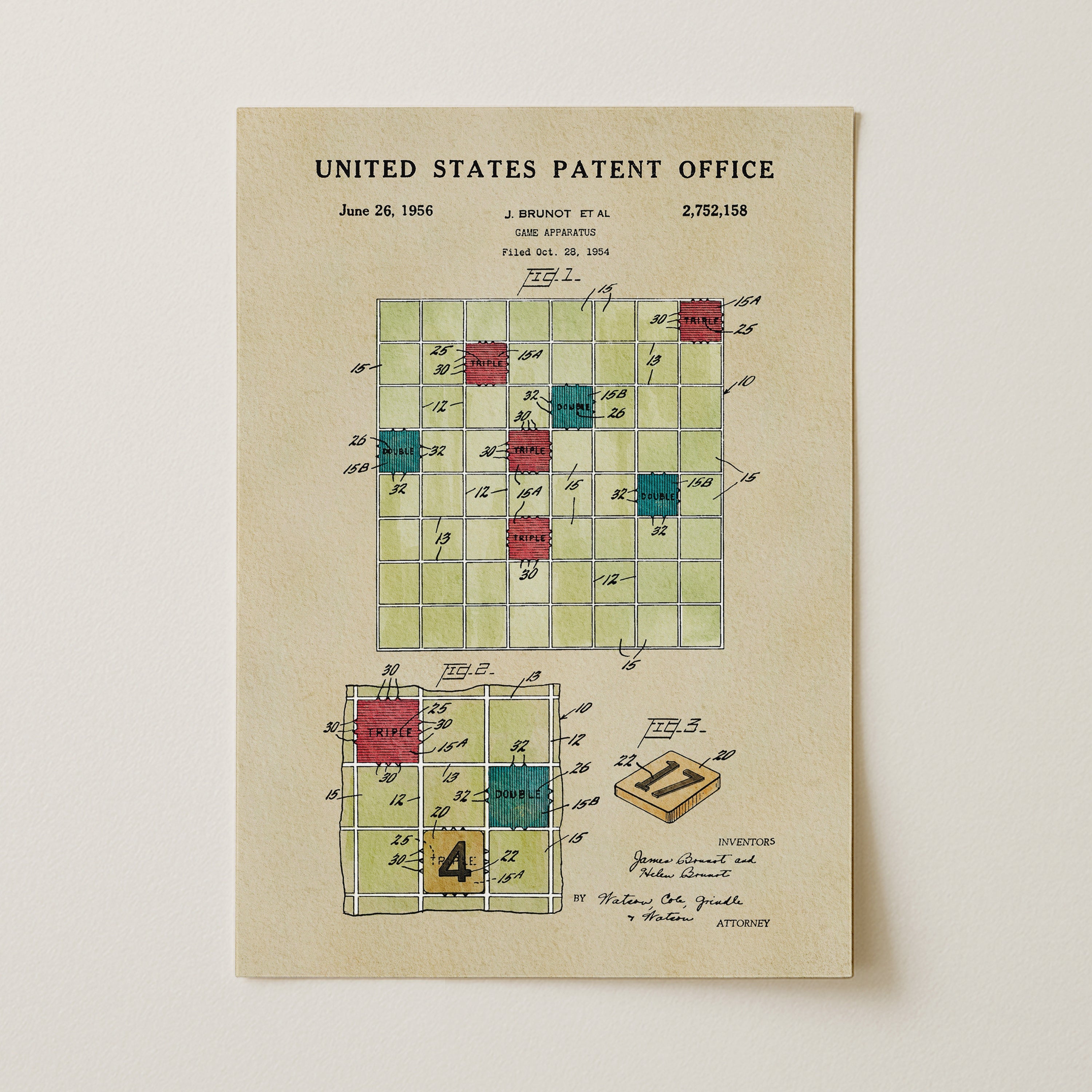 Word Tile Game (1956)