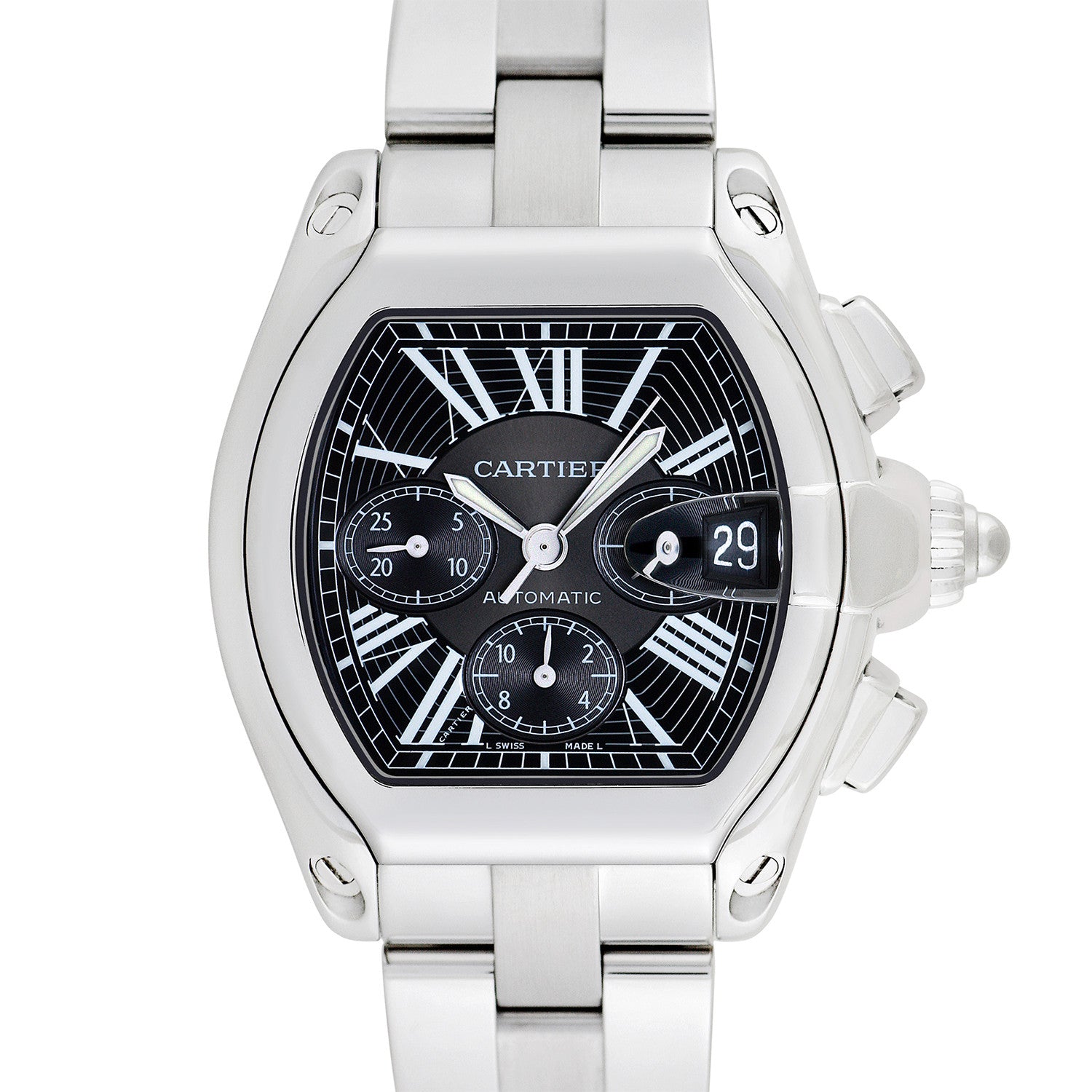 Cartier Roadster XL Chronograph Automatic // Pre-Owned