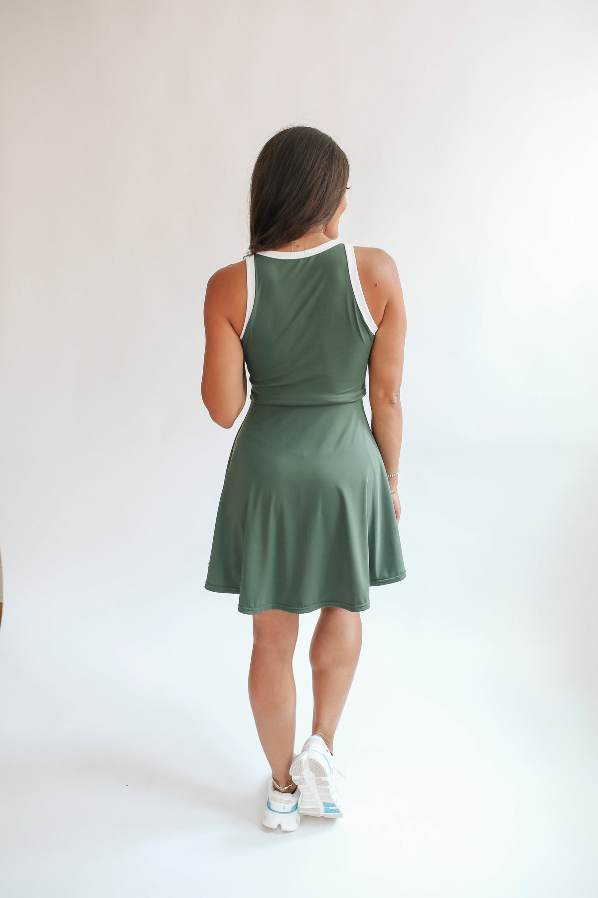 The Courtside Nursing Tennis Dress – Breastfeeding Friendly