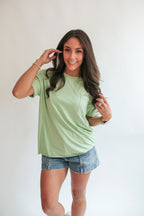 Relaxed Fit Zip Breastfeeding Tee