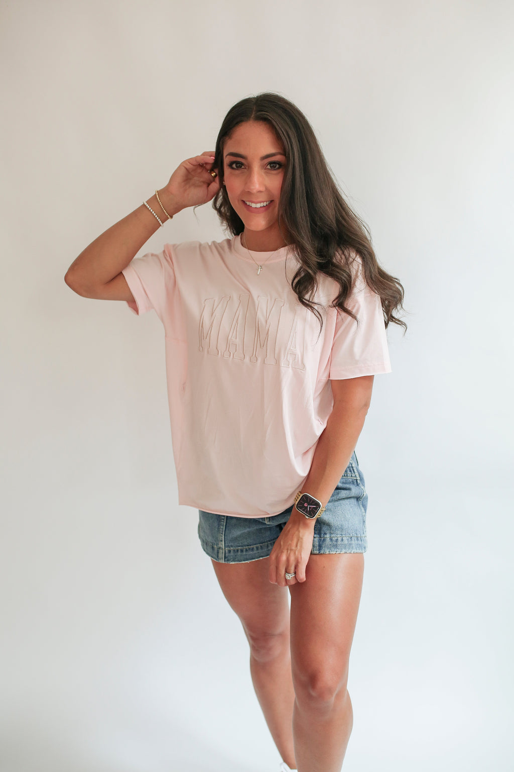 Relaxed Fit Zip Breastfeeding Tee
