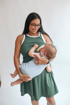 The Courtside Nursing Tennis Dress – Breastfeeding Friendly
