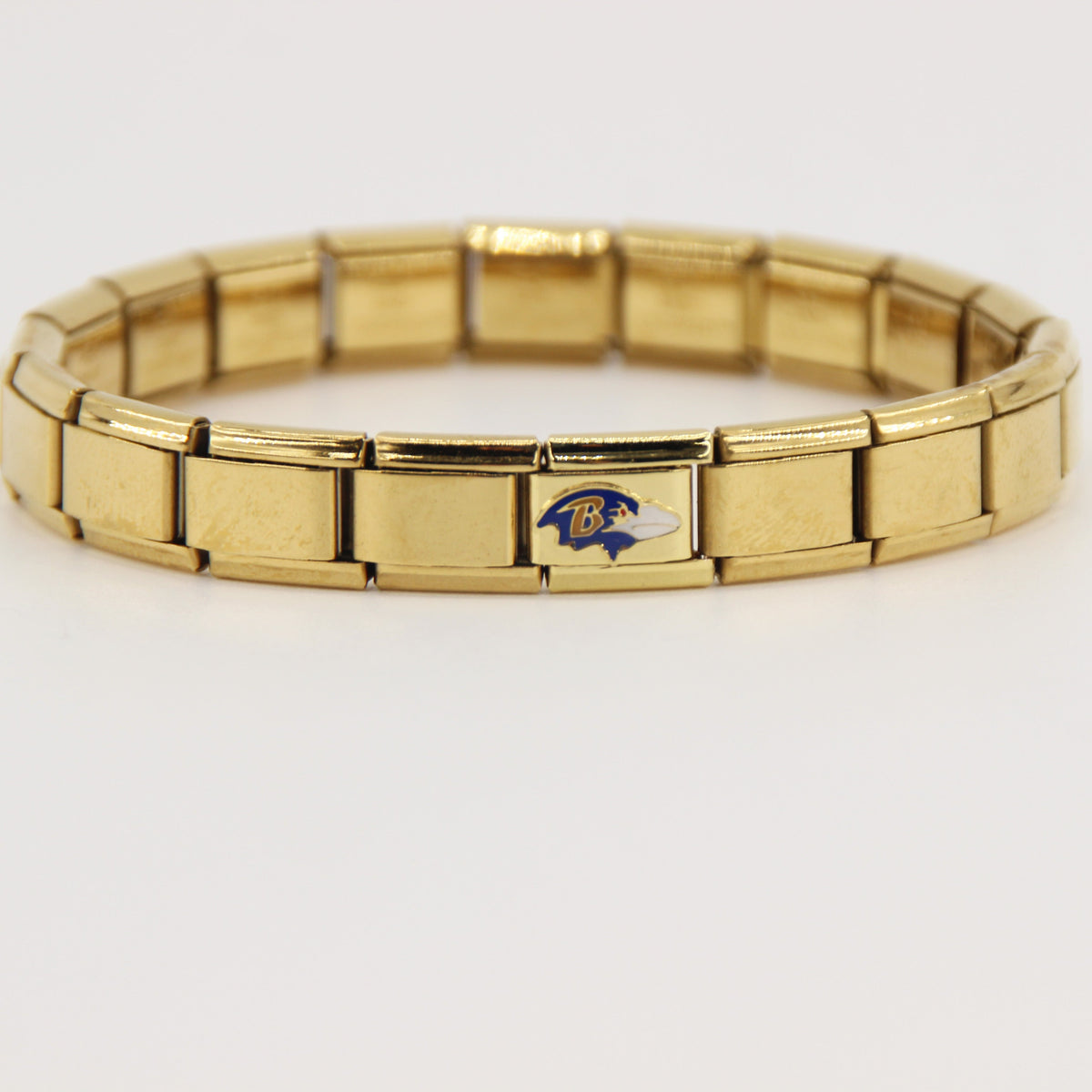 Football Team Logo Italian Charm Bracelet – Custom Gifts for Fans
