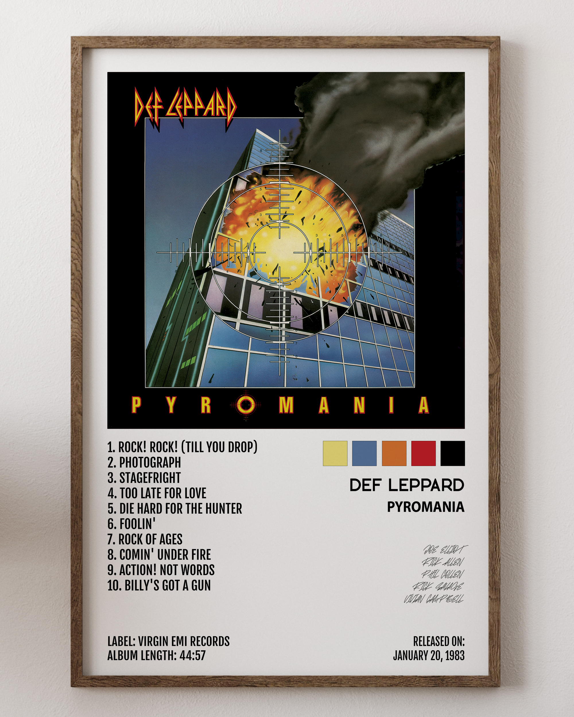 Def Leppard- Pyromania