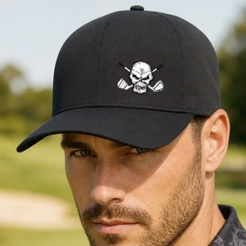 Delta Hybrid Tech Golf Hat (Black)