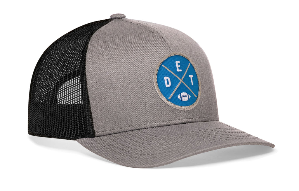 Detroit Football Trucker Hat  |  DET X Snapback