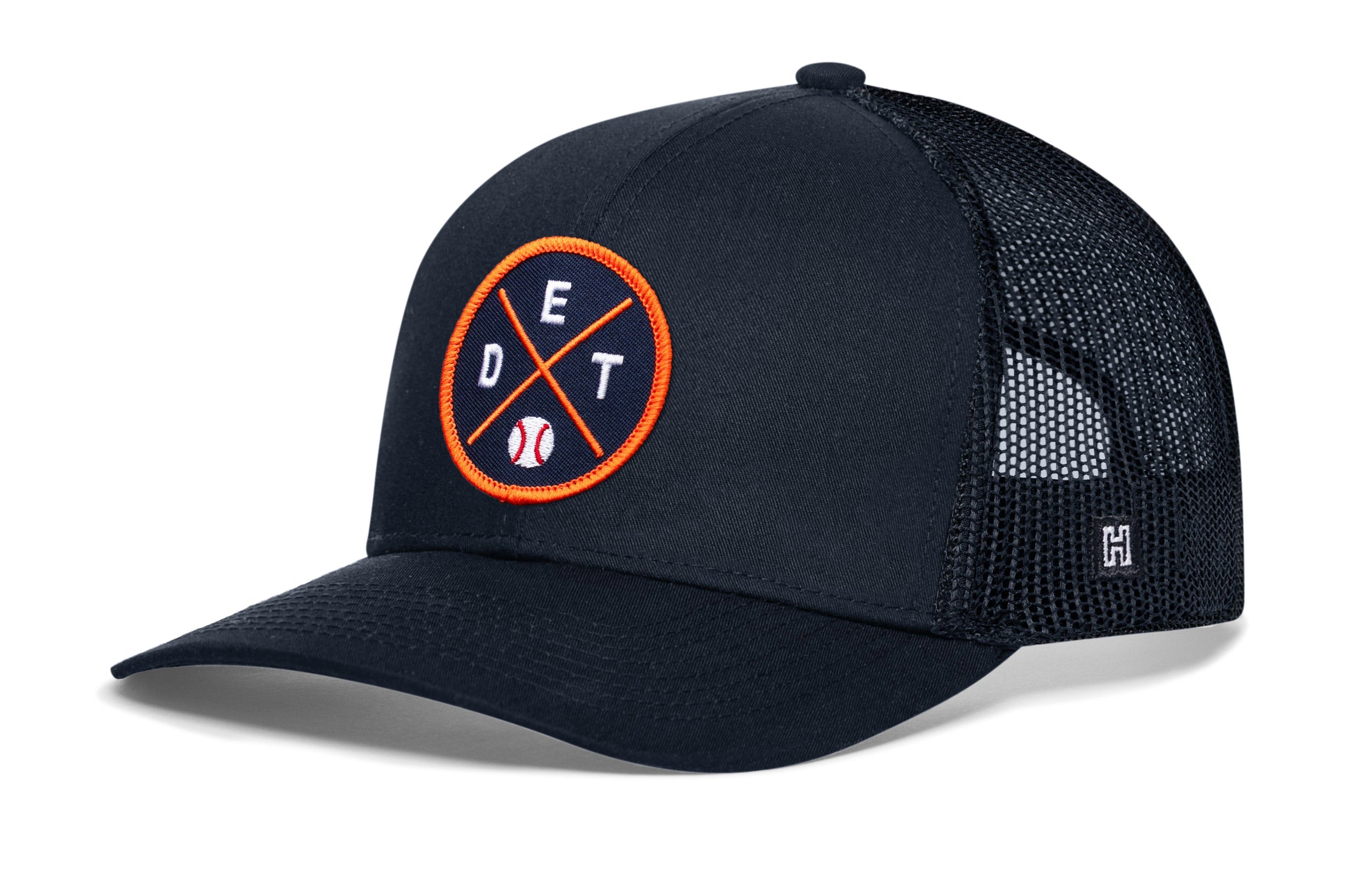 Detroit Trucker Hat  |  DET X Baseball Snapback