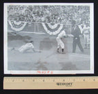 Andy Pafko/Joe Collins 1952 World Series 7x9 B/W Wire/Press Photo 150829