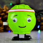 3pk Racing Turkey - Sprout - Christmas Pudding - Wind Up Holiday Racing Toys