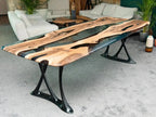 Custom Epoxy Resin Dining Room Table | Osso Dining Table