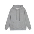 Dior Classic Letter Embroidered Hoodie Grey