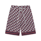Dior Knit Basketball Shorts 'Red'