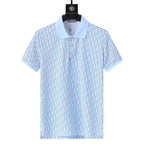 Dior Light Blue T-Shirt With Collar