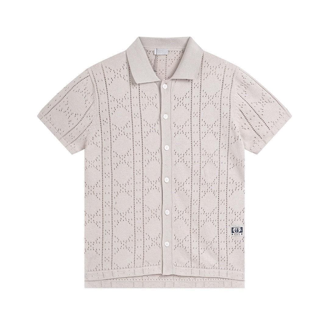 Dior Light Brown T-Shirt With Collar