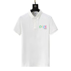 Dior White T-Shirt With Collar