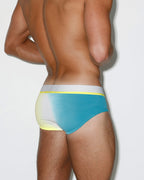 Dip Dye Low Rise Brief Breeze Blue