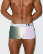 Dip Dye Trunk Lilac Green