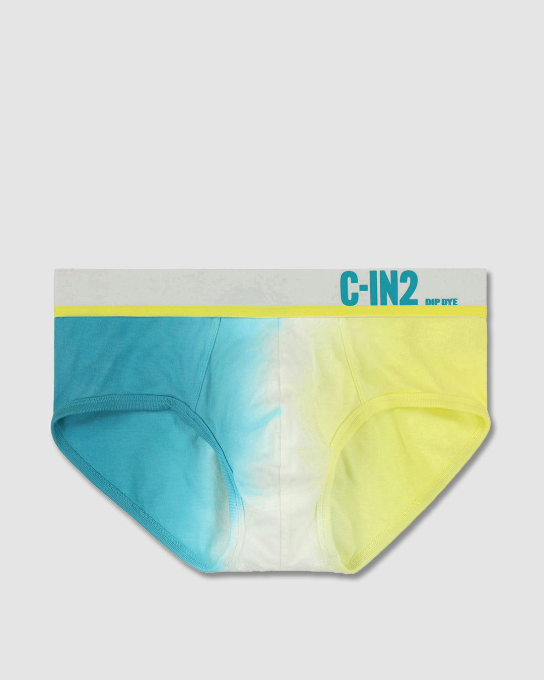 Dip Dye Mid Rise Brief Breeze Blue