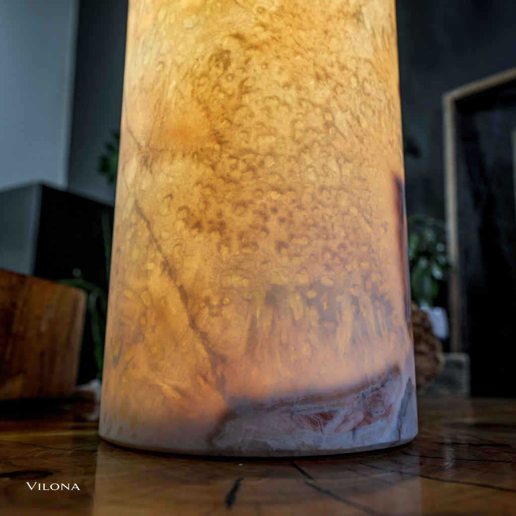 Divina Claire Onyx Table Lamp (1 Of 1)