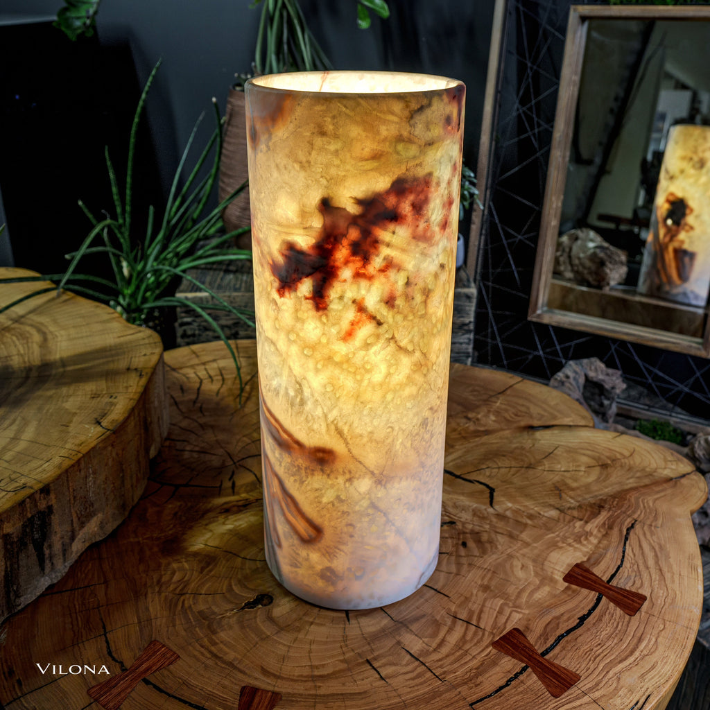 Divina Claire Onyx Table Lamp (1 Of 1)