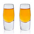 Raye Heavy Base Crystal Shot Glasses Set of 2
