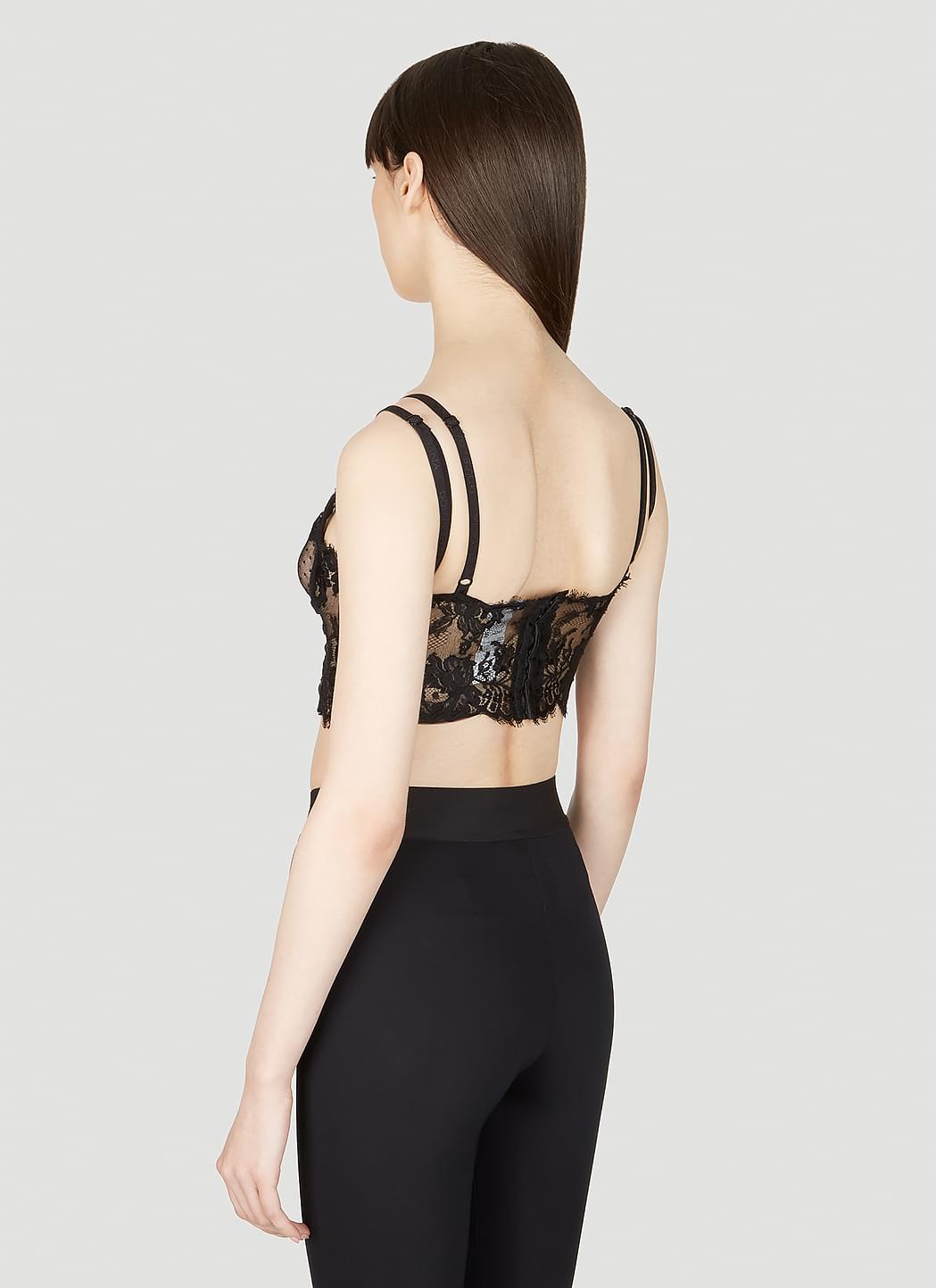 Dolce & Gabbana Women Floral Lace Bralette Top