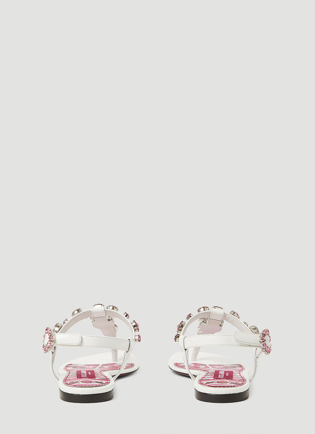 Dolce & Gabbana Women Crystal Embellished Majolica Sandals