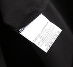 Dolce & Gabbana T-Shirt Without Collar 'Black & White'