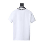 Dolce & Gabbana T-Shirt Without Collar 'White & Black'