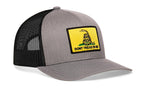 Dont Tread On Me Trucker Hat  |  Gadsden Flag Snapback