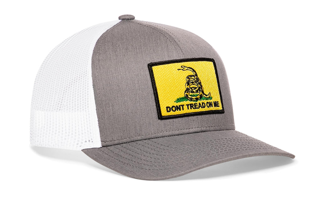 Dont Tread On Me Trucker Hat  |  Gadsden Flag Snapback