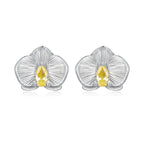 925 Sterling Silver Pavé CZ Earrings for Women - 0.6*0.8cm