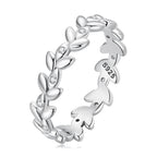 925 Sterling Silver Ring with CZ - Size 6.0 - Classic Style for Women