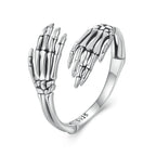 925 Sterling Silver Oxidized 0.2cm Ring