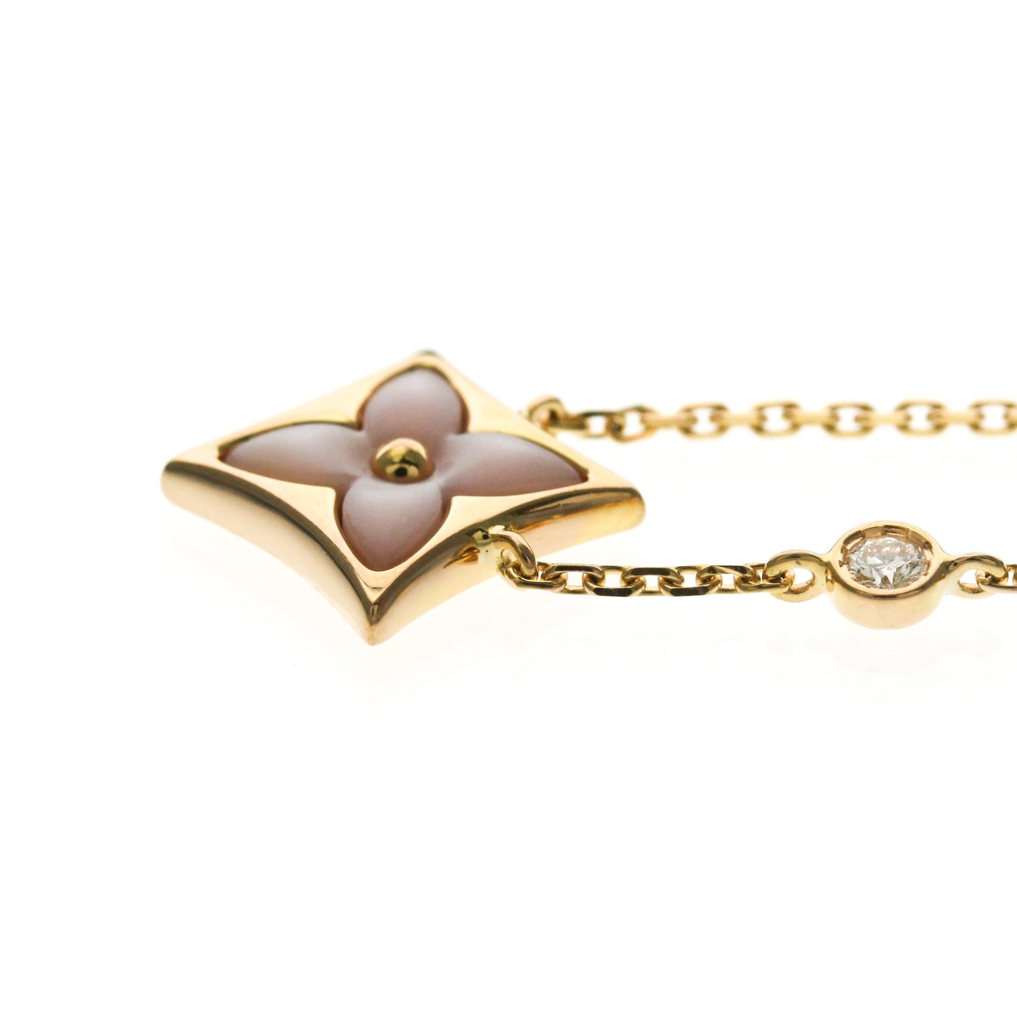 Louis Vuitton Star Blossom Necklace — Diamond, Pearl, and Petal