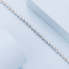 925 Sterling Silver White Gold Plated 17cm Bracelet with CZ Paved Setting for Women