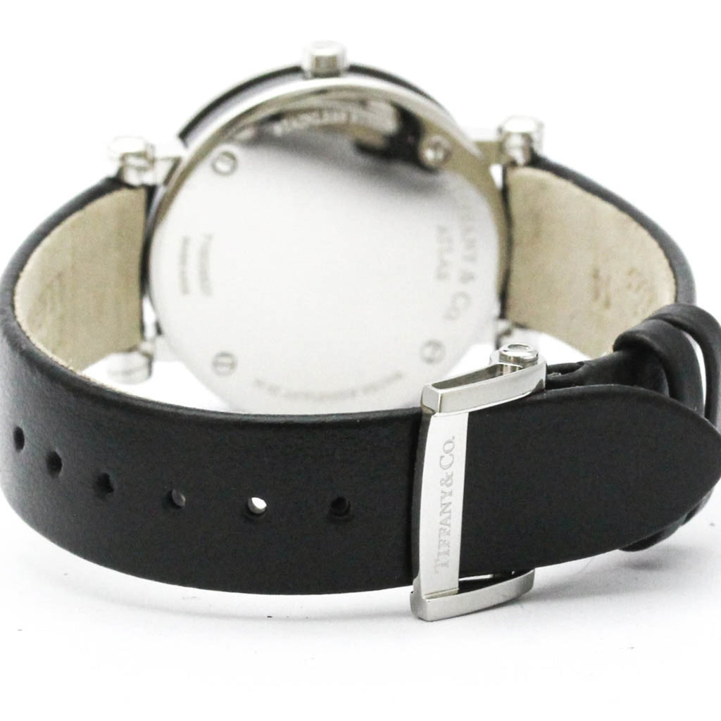 Tiffany & Co. Atlas Black Ceramic & Steel Quartz Watch — TZ13001111A10A41A