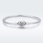 925 Sterling Silver Bracelet 17.0cm for Women