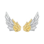 925 Sterling Silver Earrings with White Gold Plating for Women